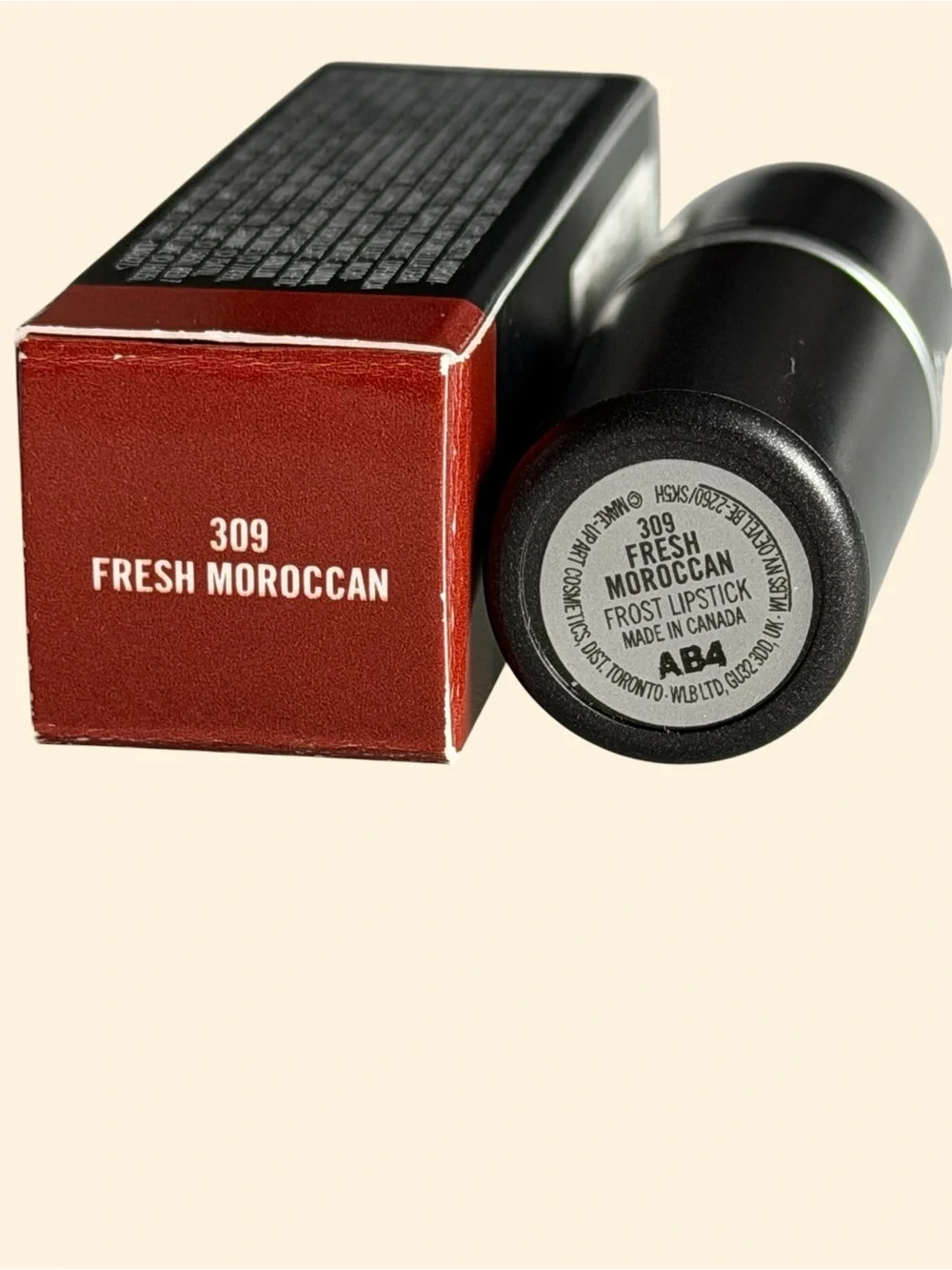 MAC Cosmetics Frost Brick Red Lipstick - Fresh Moroccan BNIB